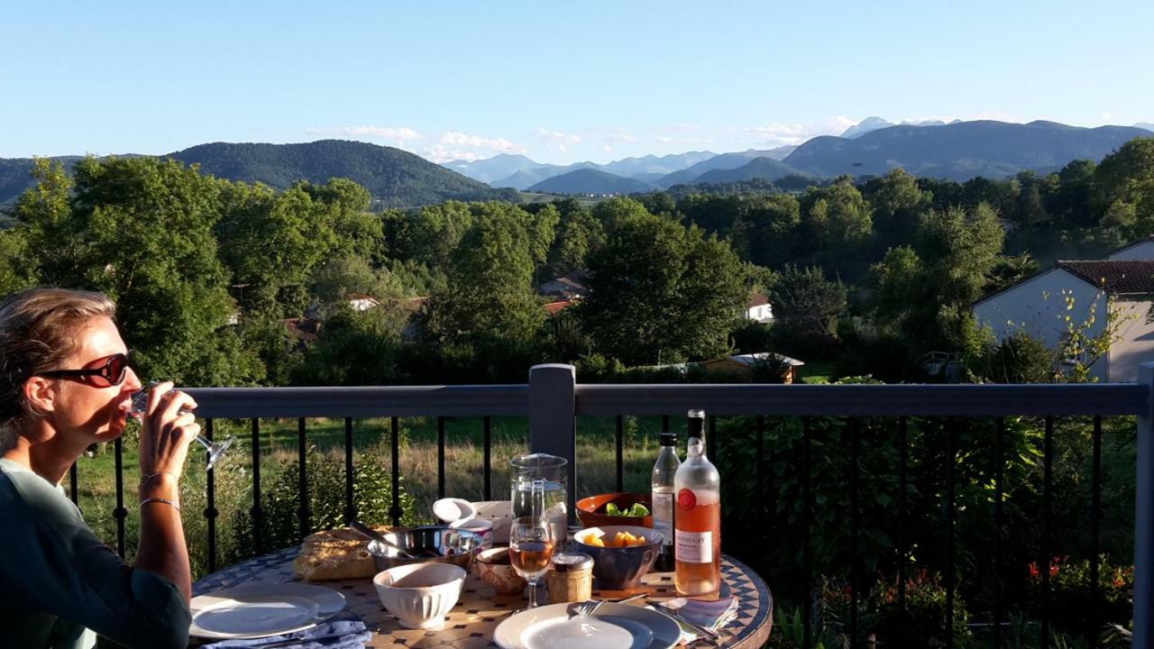 Splendide Vue Pyrenees, Rez De Jardin 2 Chambres Montjoie-en-Couserans Exteriör bild